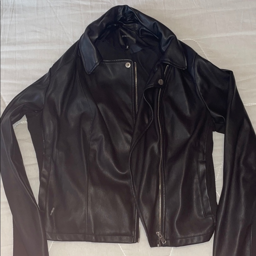 Leather jacket